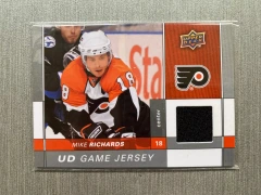 2009-10 Upper Deck Series 1 UD Game Jersey #GJ-RI Mike Richards